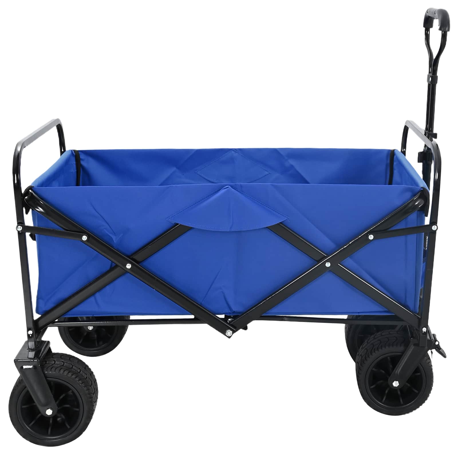 Carrello Pieghevole Blu 89 x 63 x 96 cm