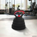 Set di manubri, bilancieri e kettlebell 4 in 1 30 kg