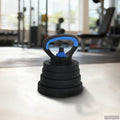 Set di manubri 4-in-1 30 kg Nero e Blu
