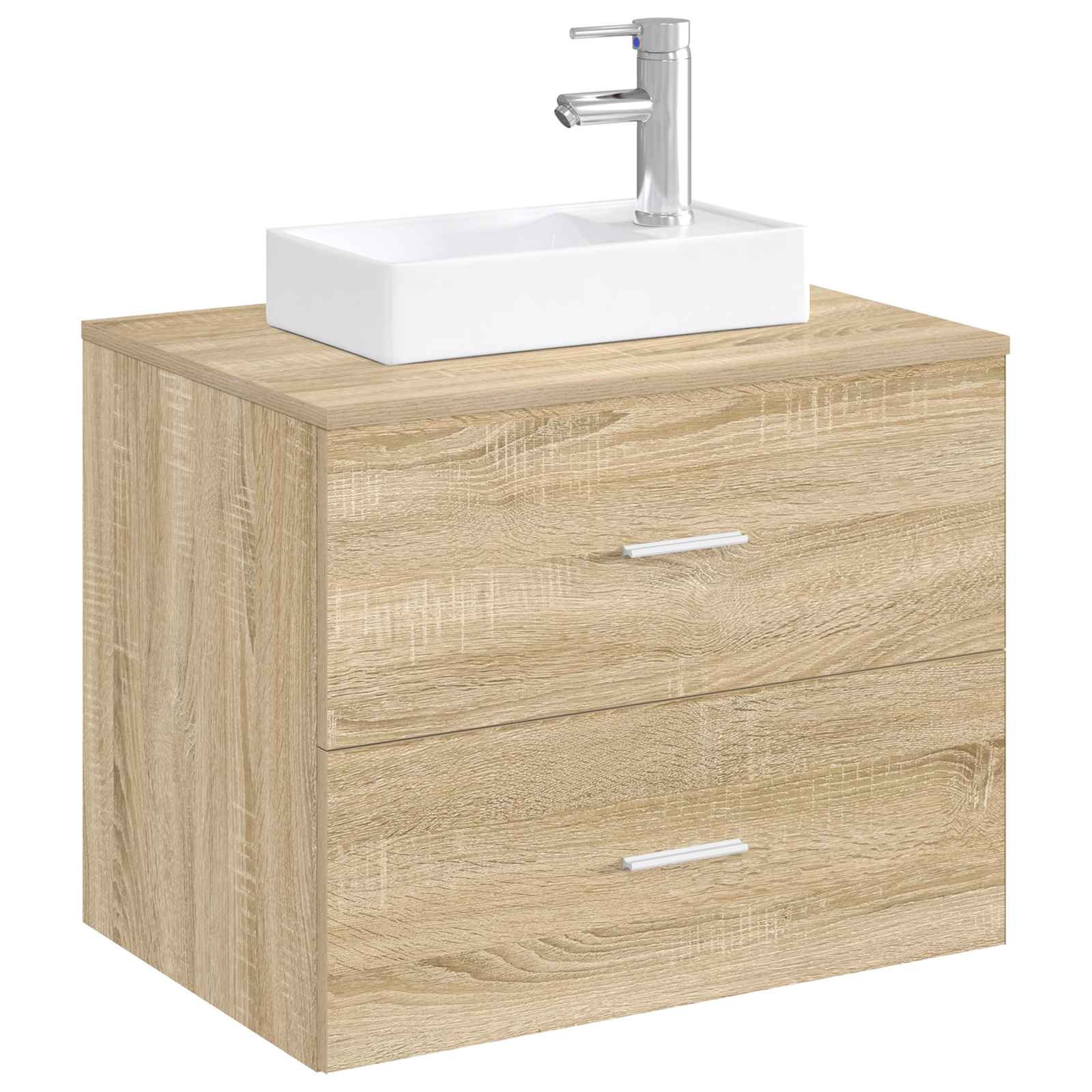 Lavabo da bagno Cromato 40,5 x 22,5 x 11,5 cm Metallo