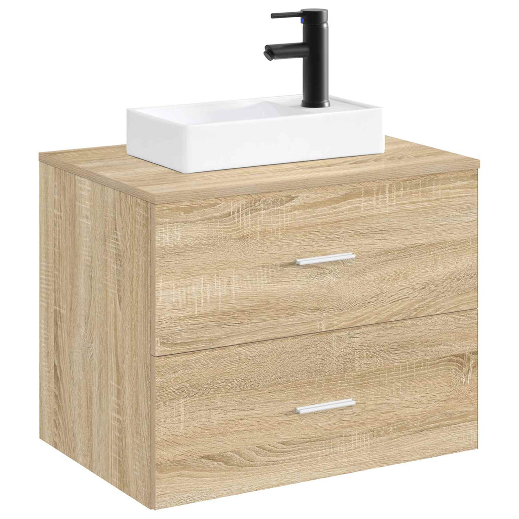 Lavabo da bagno Nero Opaco 40,5 x 22,5 x 11,5 cm Metallo
