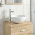 Lavabo da bagno Cromato 32 x 32 x 13 cm Metallo