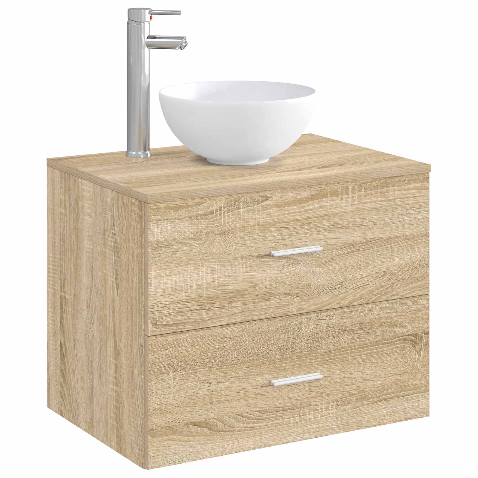 Lavabo da bagno Cromato 32 x 32 x 13 cm Metallo