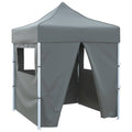 Tenda Party Antracite 200 x 200 x 315 cm Tessuto Oxford