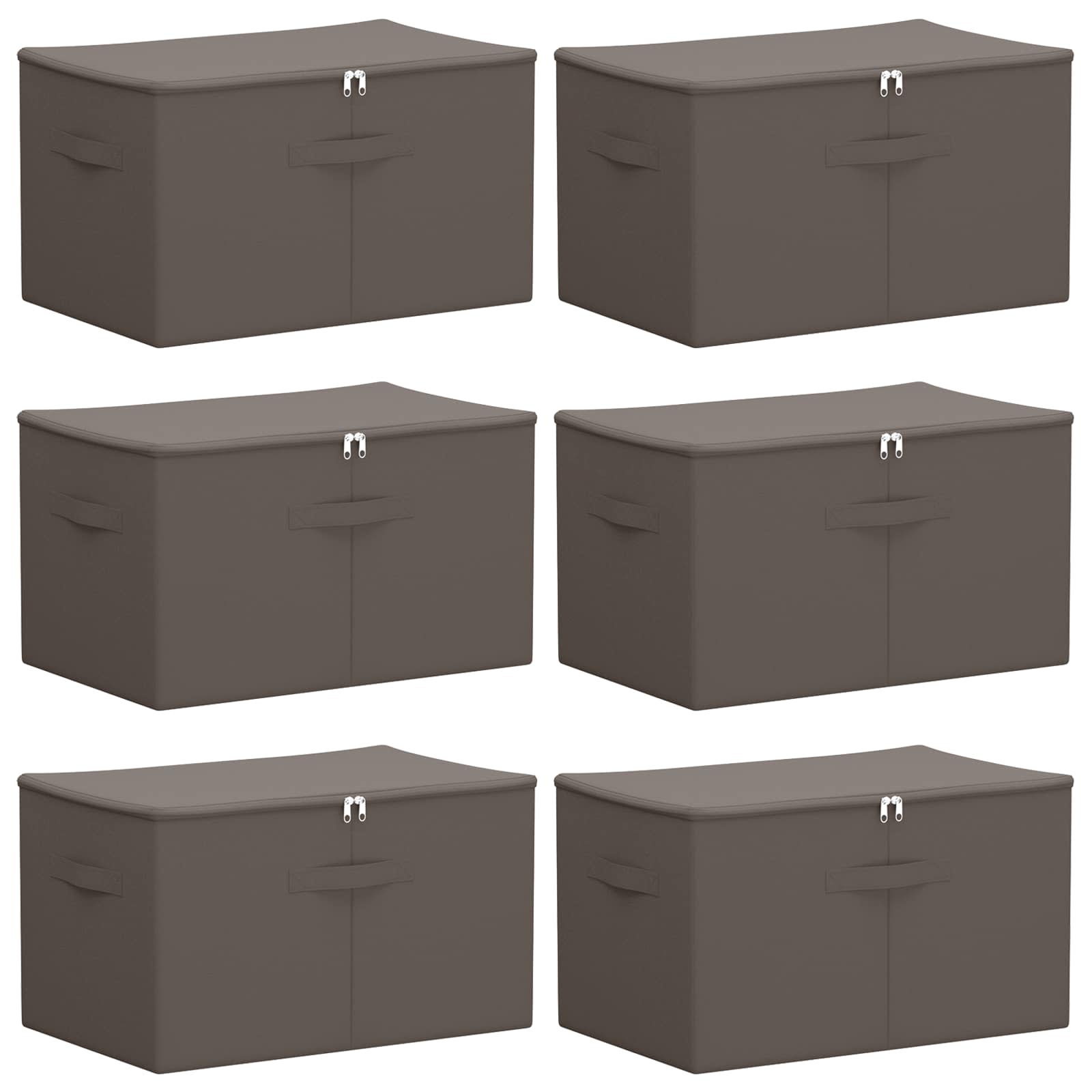 Scatola di stoccaggio con finestra laterale trasparente 6 pz