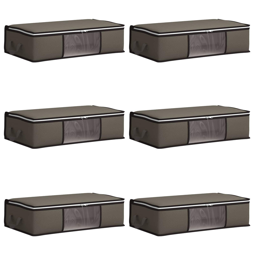 Scatola di stoccaggio con finestra laterale trasparente 6 pz