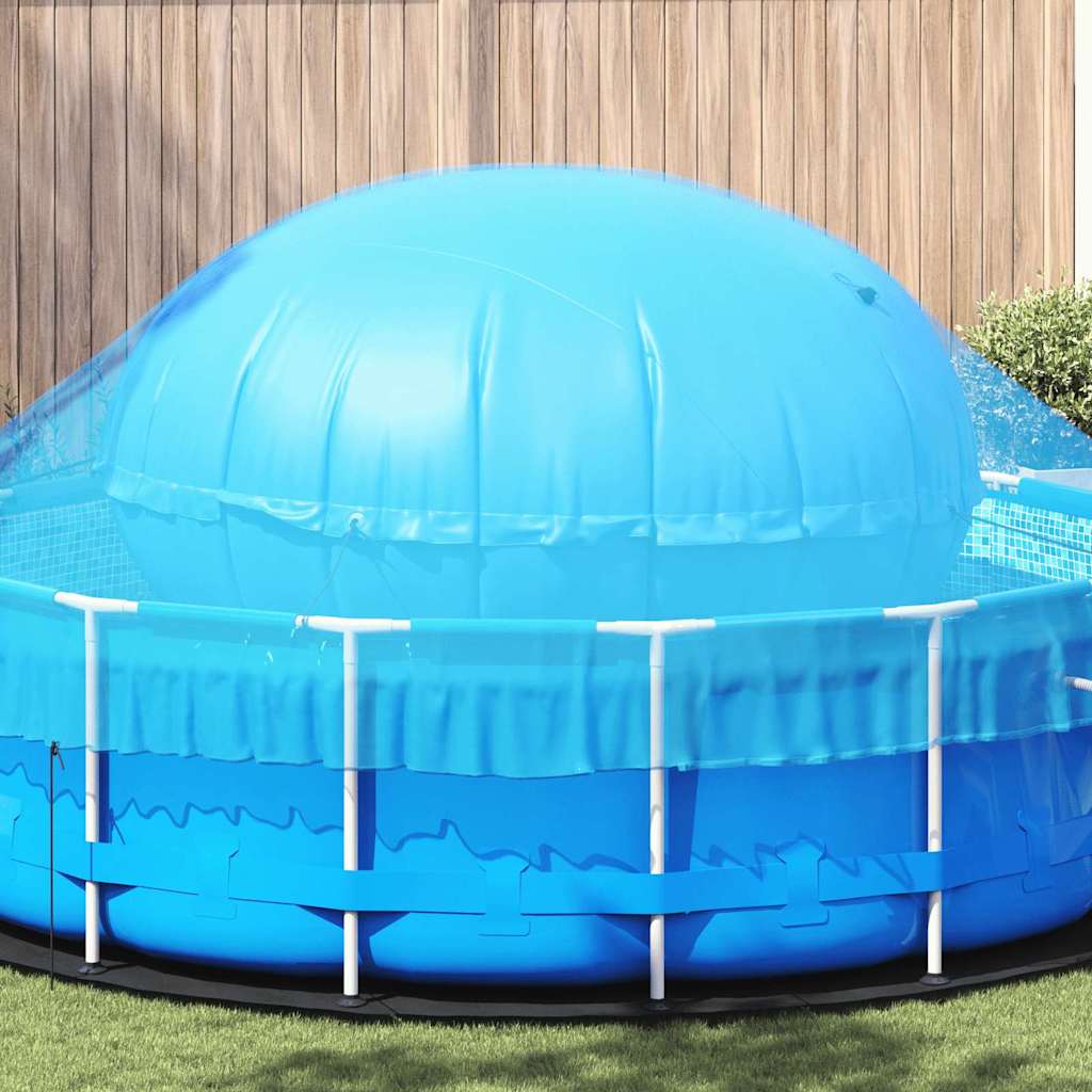 Cuscino invernale per piscina Blu Ø 310 x 180 cm PVC