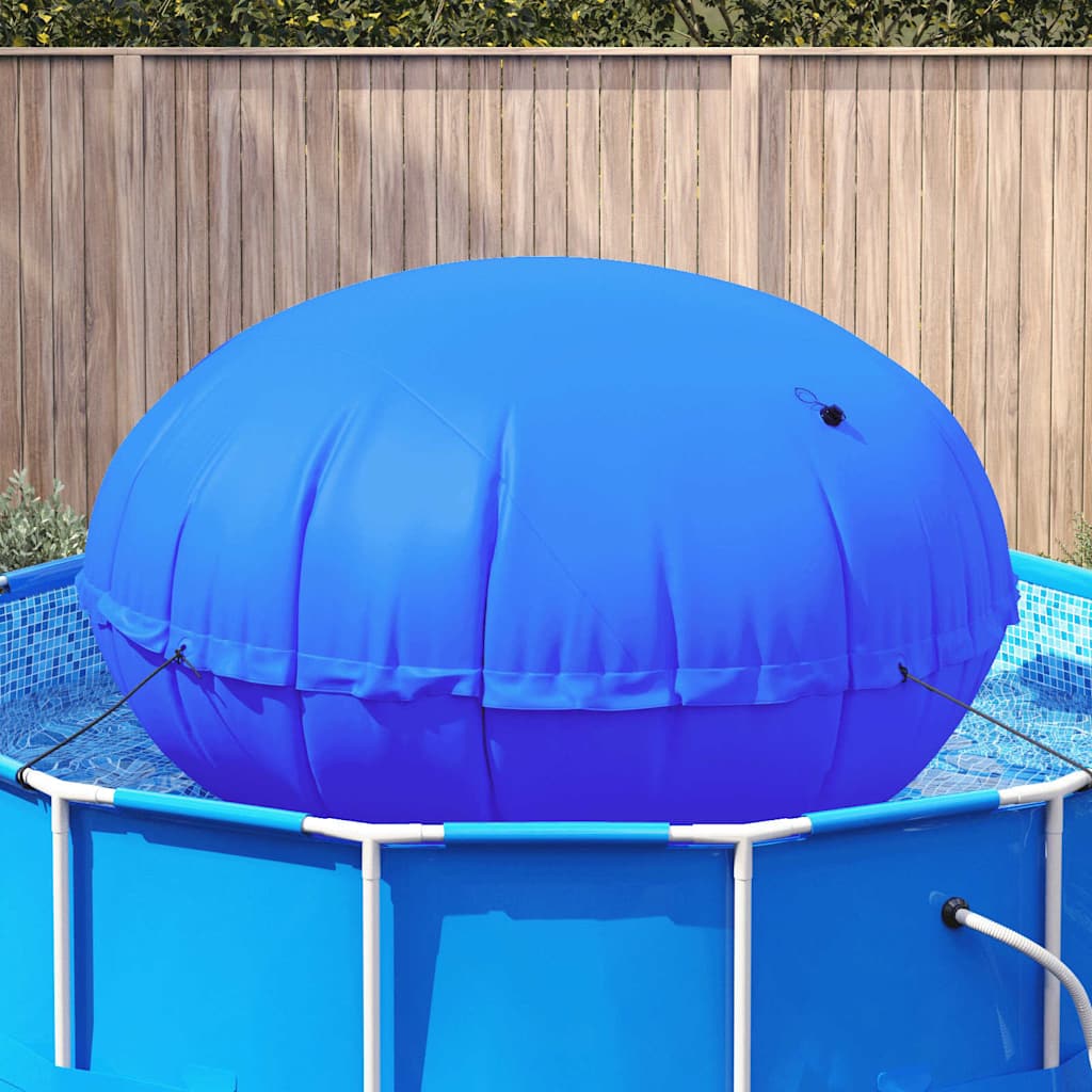 Cuscino invernale per piscina Blu Ø 310 x 180 cm PVC