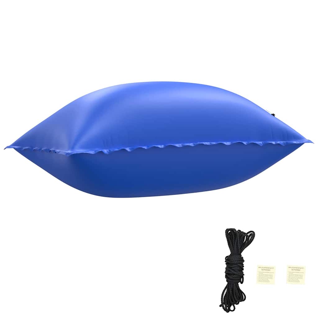 Cuscino invernale per piscina Blu 380 x 180 x 140 cm PVC