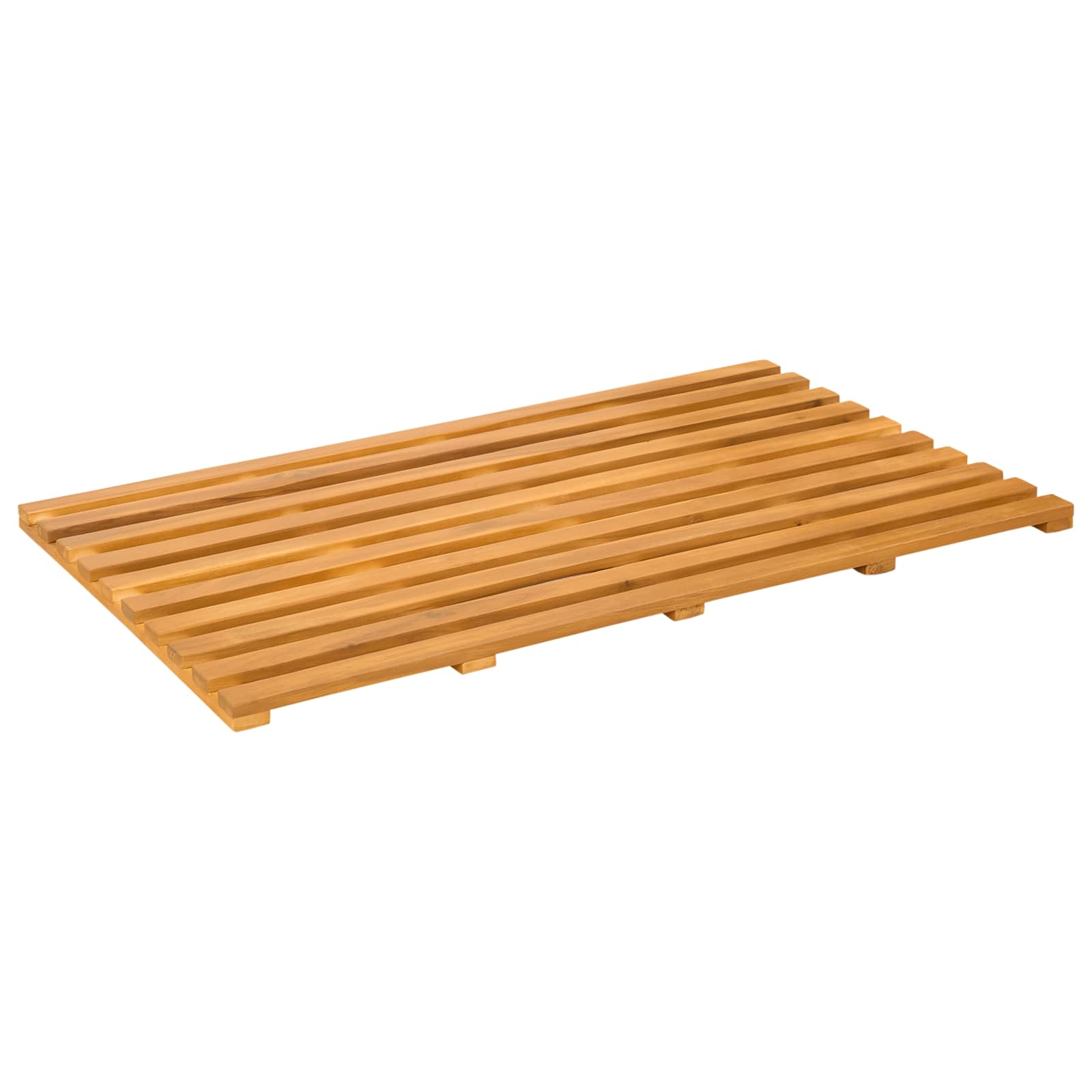 Tappeto da bagno Tinta unita Marrone 80 x 48 x 2,5 cm