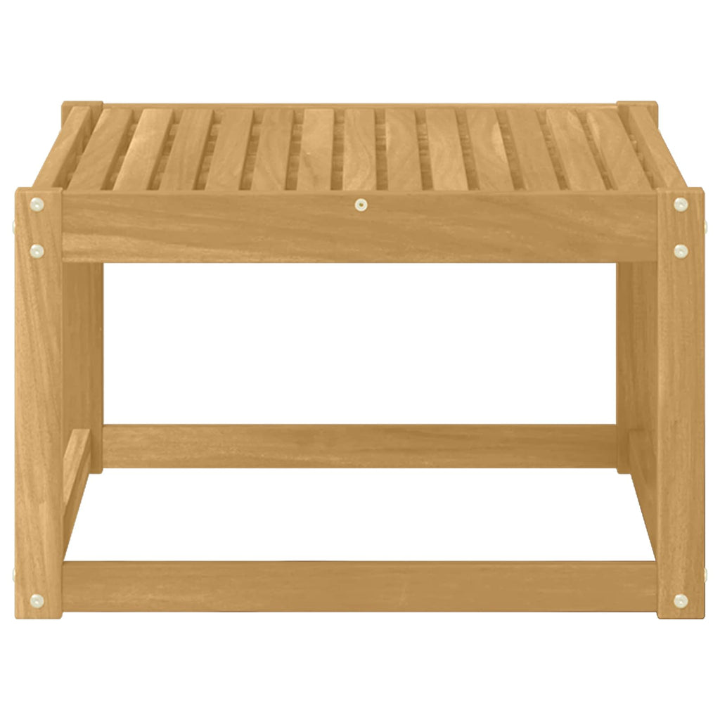 Tavolo da Esterno Legno di Acacia Massello Bianco