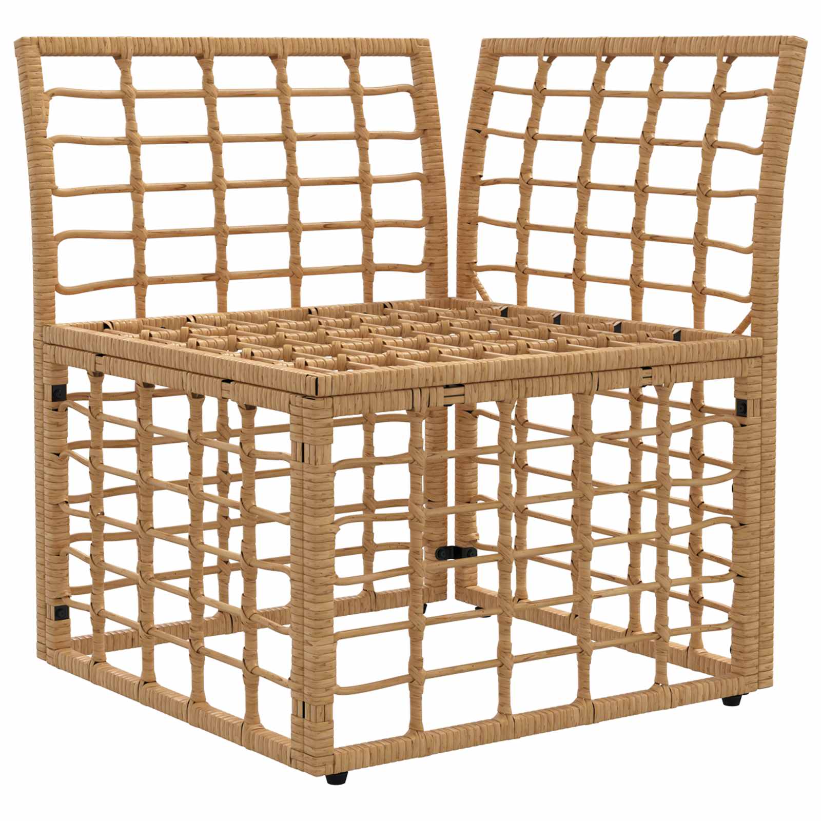 Modulo Divano Angolare da Esterno Naturale polyrattan