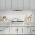 Schienale da cucina 2 pz Trasparente 100 x 40 cm