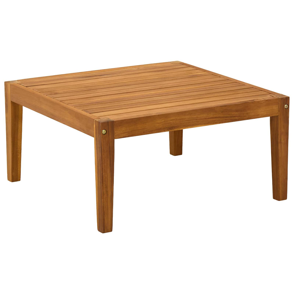 Tavolo da Giardino Legno di Acacia Massello Naturale