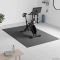 Tappetino di Protezione Sportiva Nero 183 x 122 x 0,6 cm