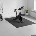 Tappetino di Protezione Sportiva Nero 213 x 152 x 0,6 cm