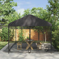 Zanzariera per gazebo 220 mesh Nero 6 x 3 x 2 m Poliestere