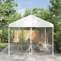 Zanzariera per gazebo 220 mesh Bianco 6 x 3 x 2 m Poliestere