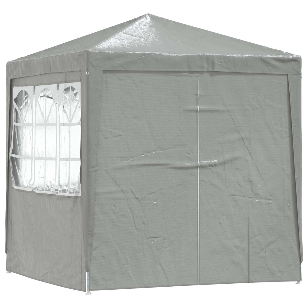 Tenda Party Grigio chiaro 200 x 200 x 240 cm PE e Acciaio