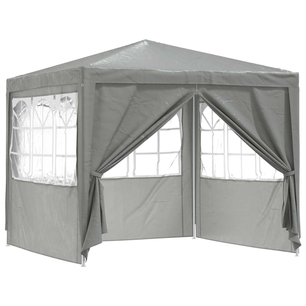 Tenda Party Grigio chiaro 250 x 250 x 240 cm PE e Acciaio