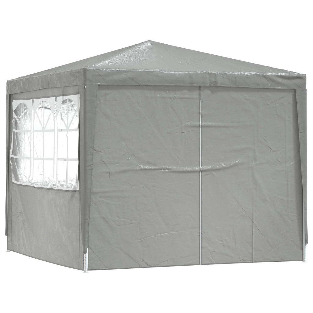Tenda Party Grigio chiaro 250 x 250 x 240 cm PE e Acciaio
