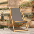 Sedia da spiaggia Tortora Legno di teak solido