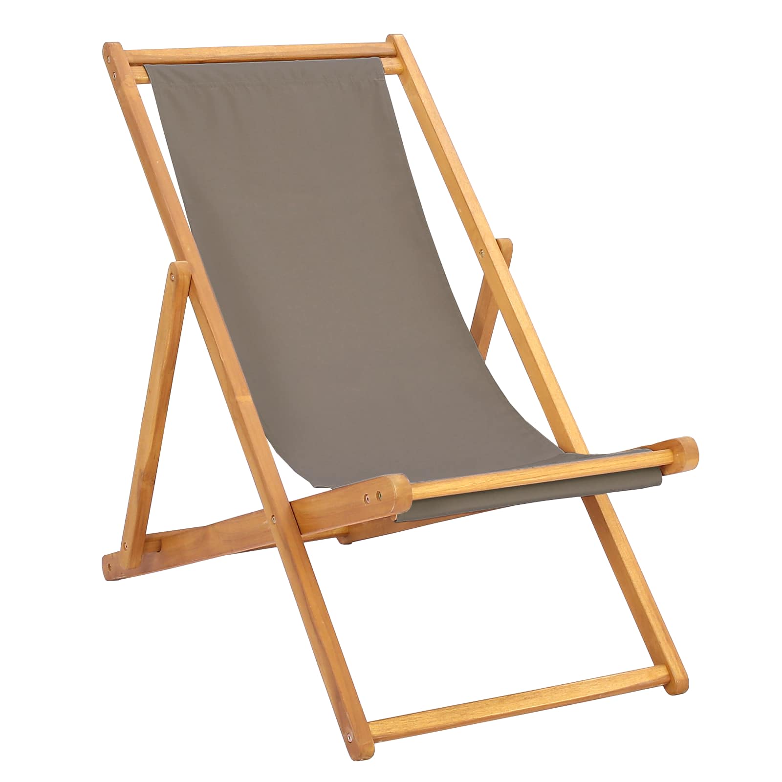 Sedia da spiaggia Tortora Legno di teak solido