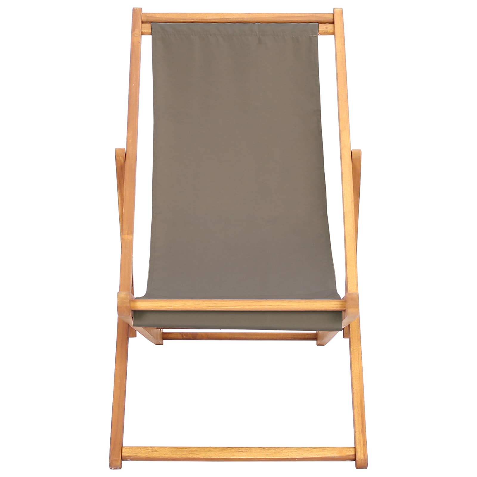 Sedia da spiaggia Tortora Legno di teak solido