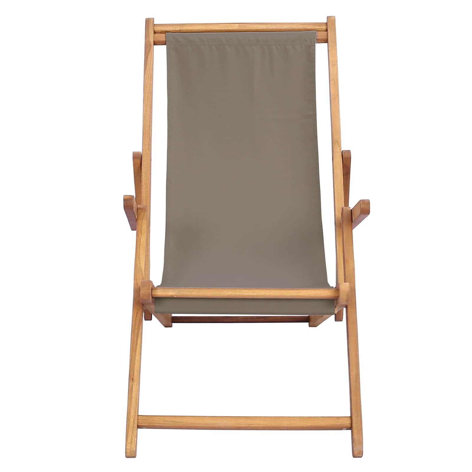 Sedia da spiaggia Tortora Legno di teak solido