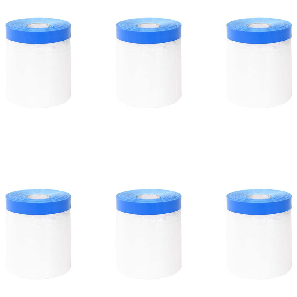 Film adesivo per mascheratura 6 pz Trasparente e Blu