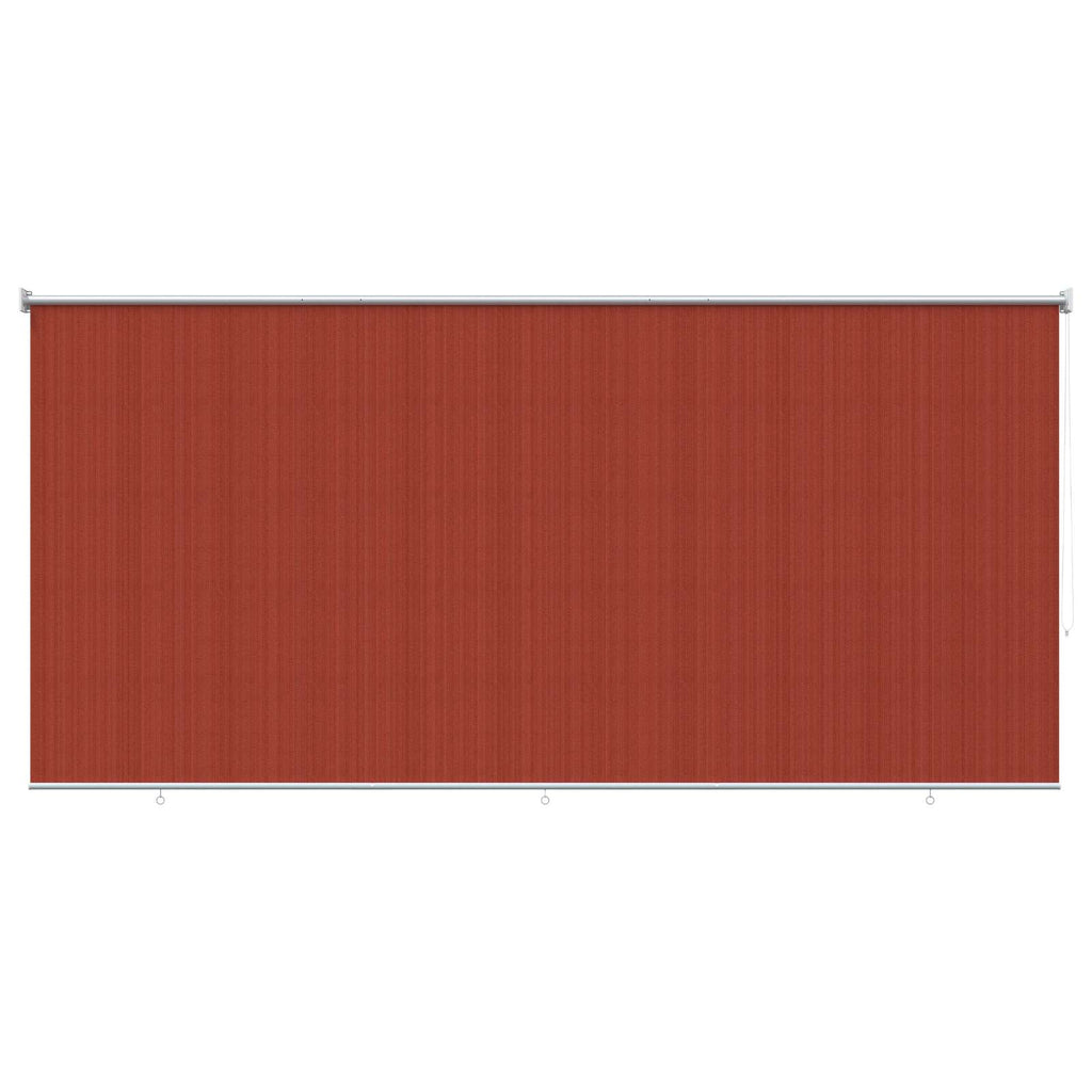 Tenda a Rullo Esterno Blocco UV 90% Terracotta 240 x 140 cm