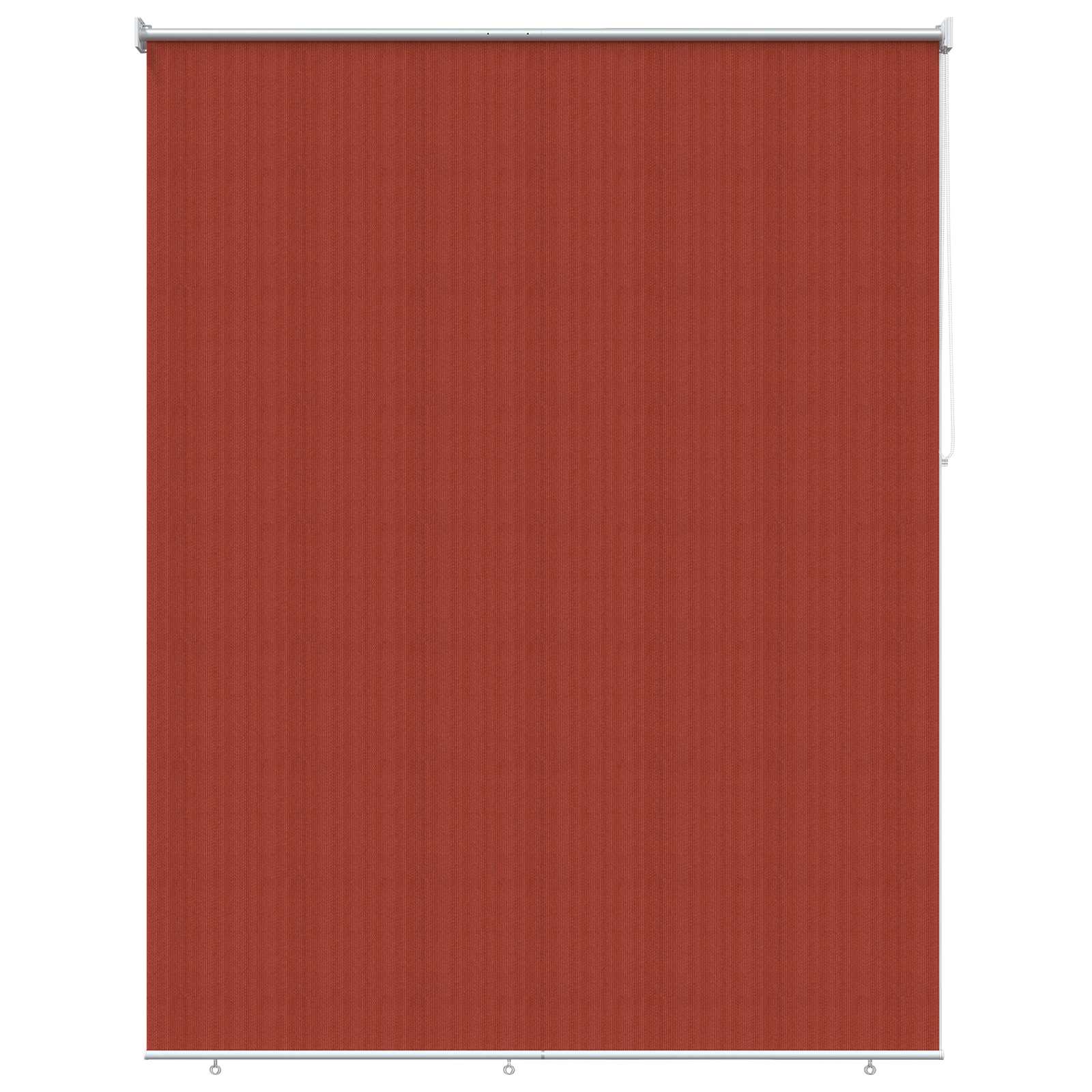 Tenda a Rullo Esterno Blocco UV 90% Terracotta 180 x 230 cm