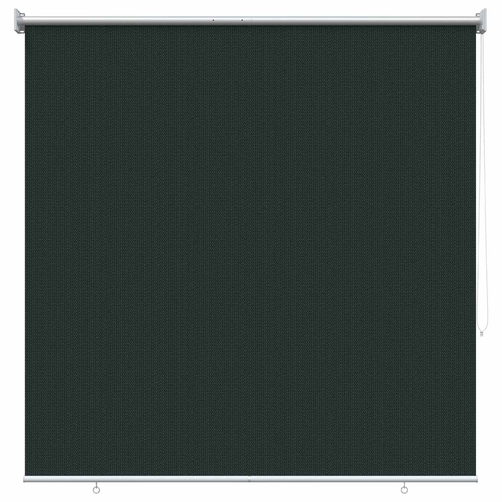 Tenda a Rullo Esterno Blocco UV 90% Verde Scuro 160 x 230 cm