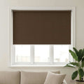 Tenda a Rullo Esterno Blocco UV 90% Marrone 140 x 140 cm HDPE