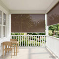 Tenda a Rullo Esterno Blocco UV 90% Tortora 350 x 230 cm HDPE