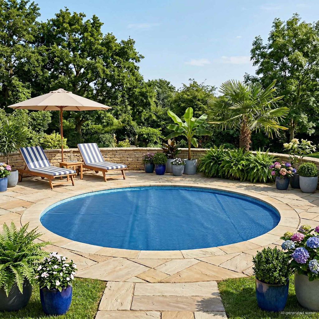 Copertura Solare per Piscina di Alta Qualità Ø 300 cm 200 μm