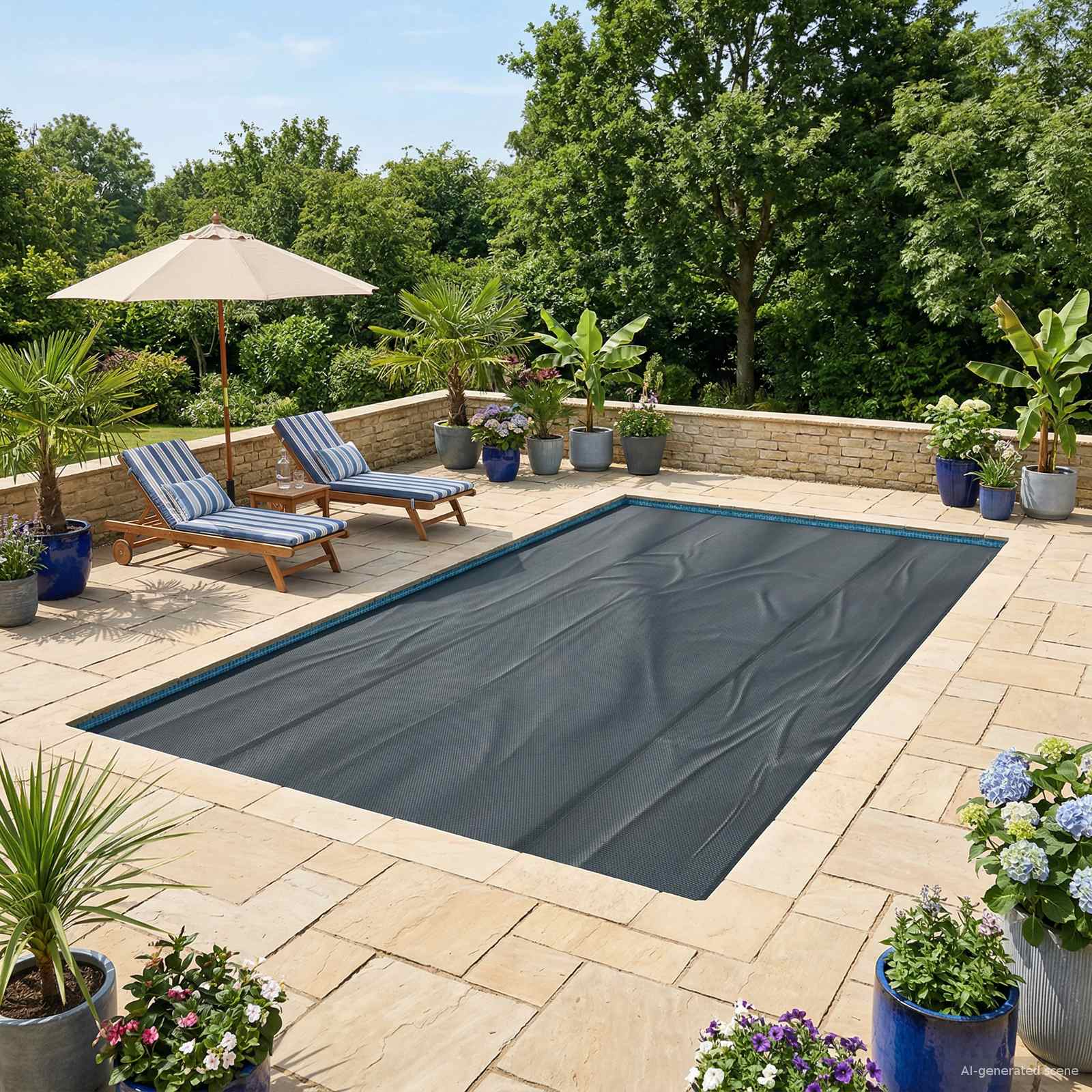 Copertura Solare per Piscina Extra Pesante 300 x 200 cm, 400 μm