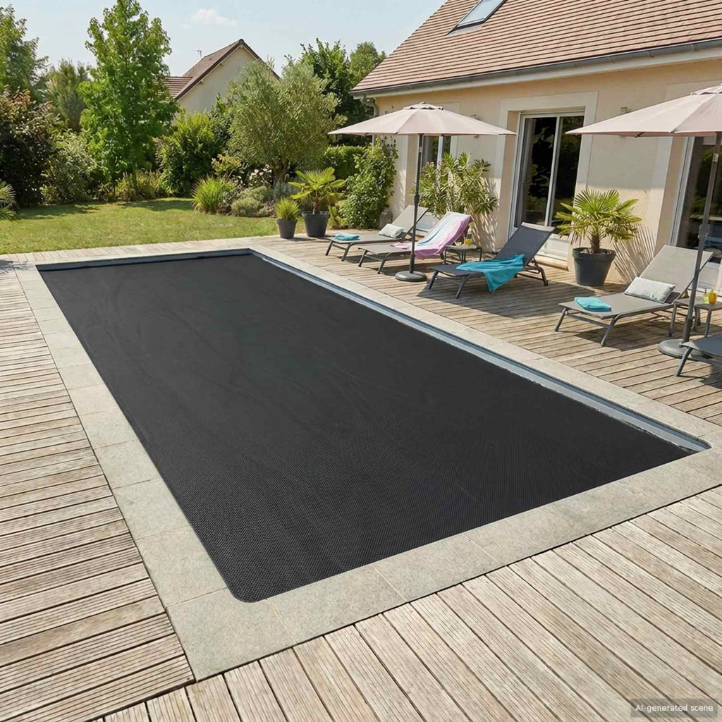 Copertura solare per piscina 800 x 400 cm 110 μm Quadrato PE