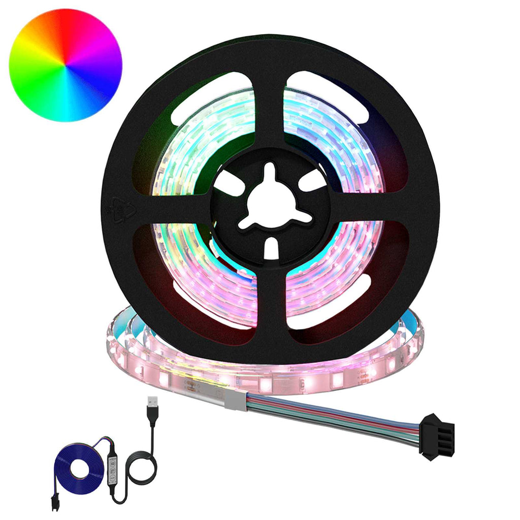 Striscia LED 12 pz Nero e trasparente Rame e plastica