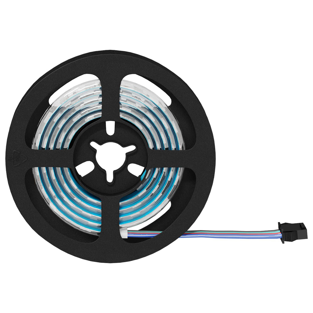 Striscia LED 12 pz Nero e trasparente Rame e plastica