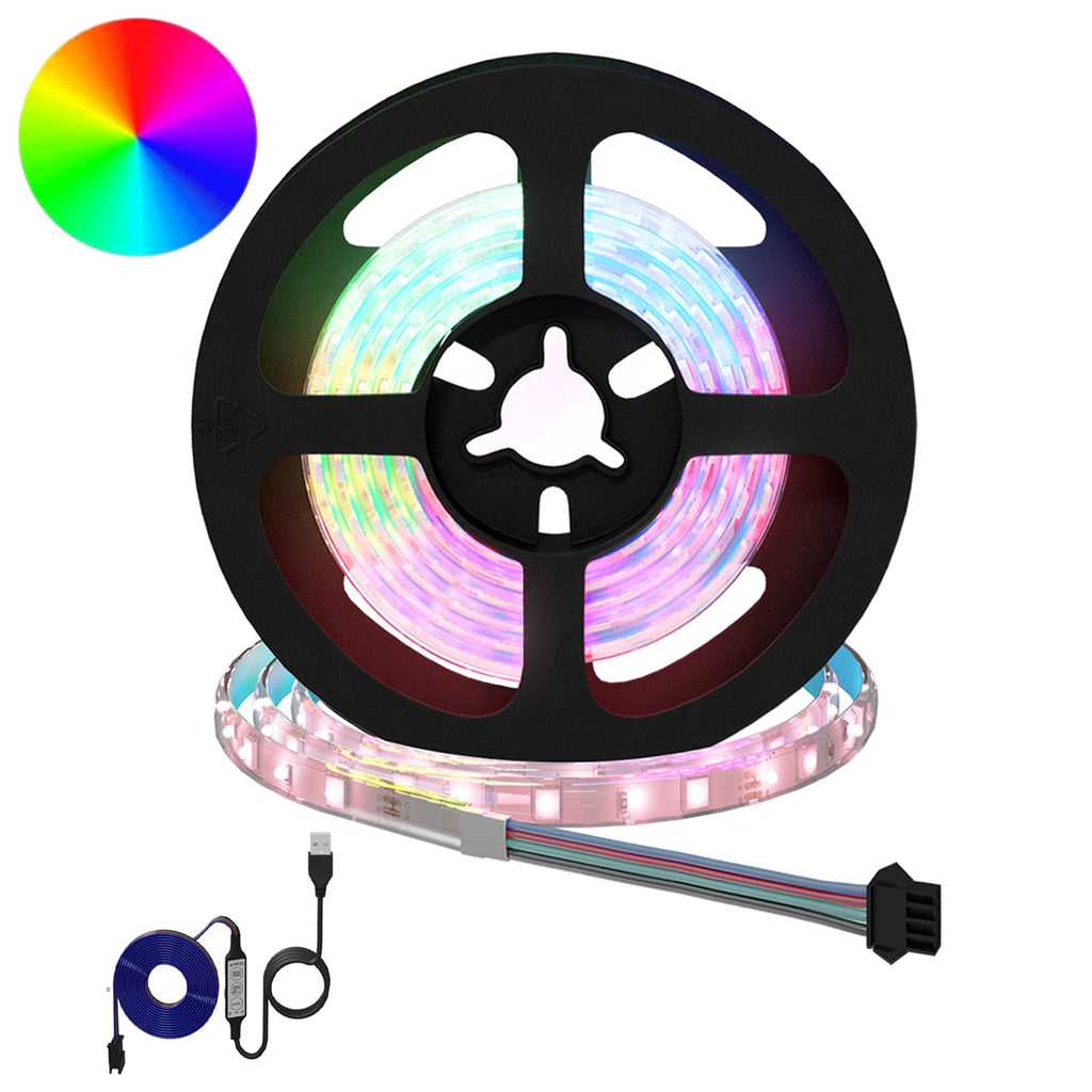 Striscia LED 12 pz Nero e trasparente Rame e plastica