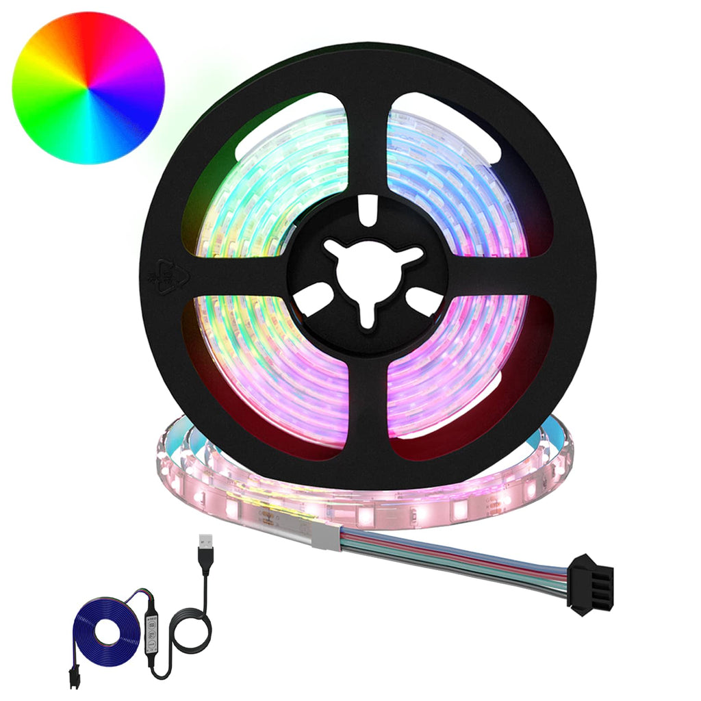 Striscia LED 12 pz Nero e trasparente Rame e plastica