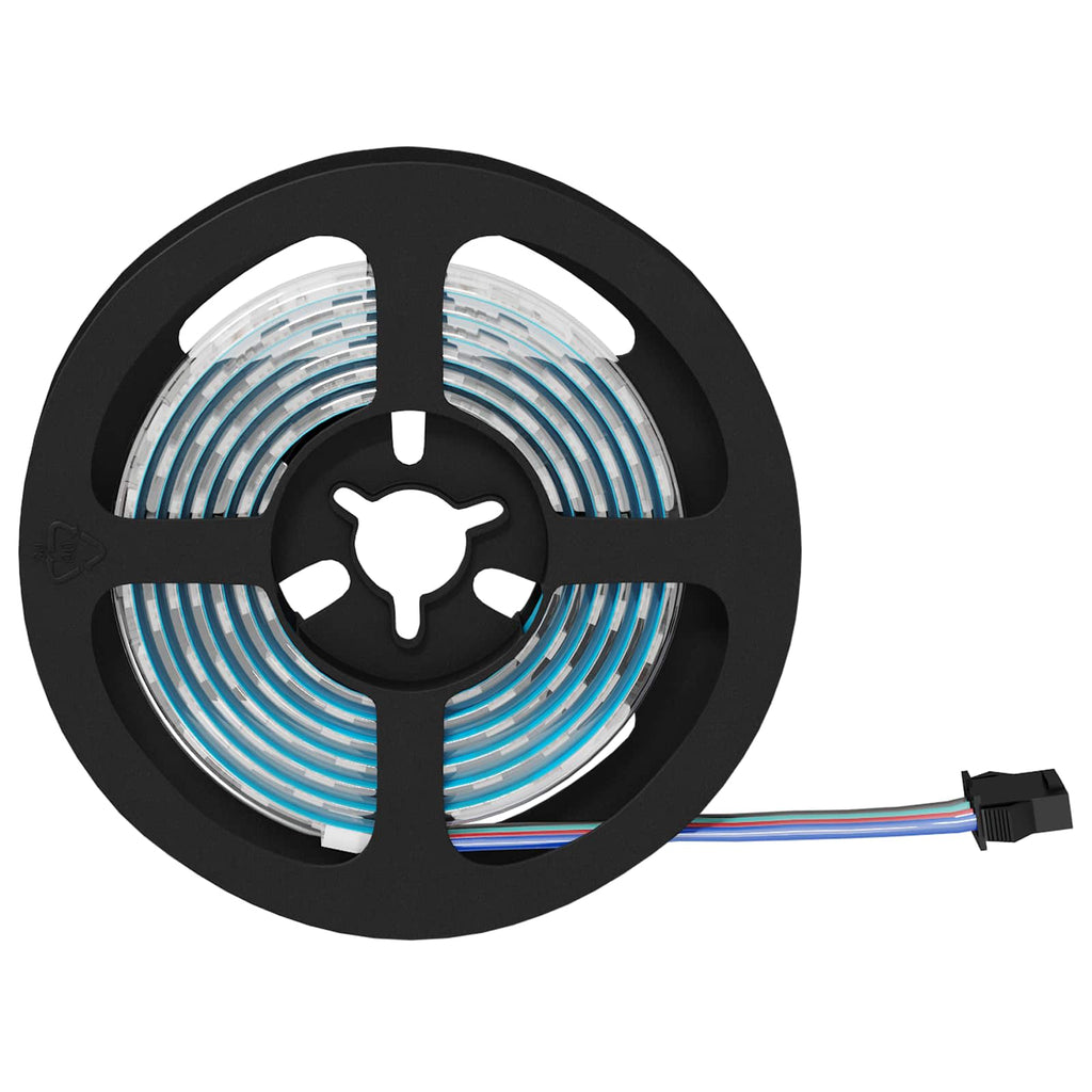 Striscia LED 12 pz Nero e trasparente Rame e plastica
