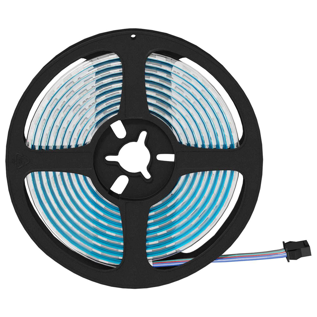 Striscia LED 2 pz Nero e trasparente Rame e plastica