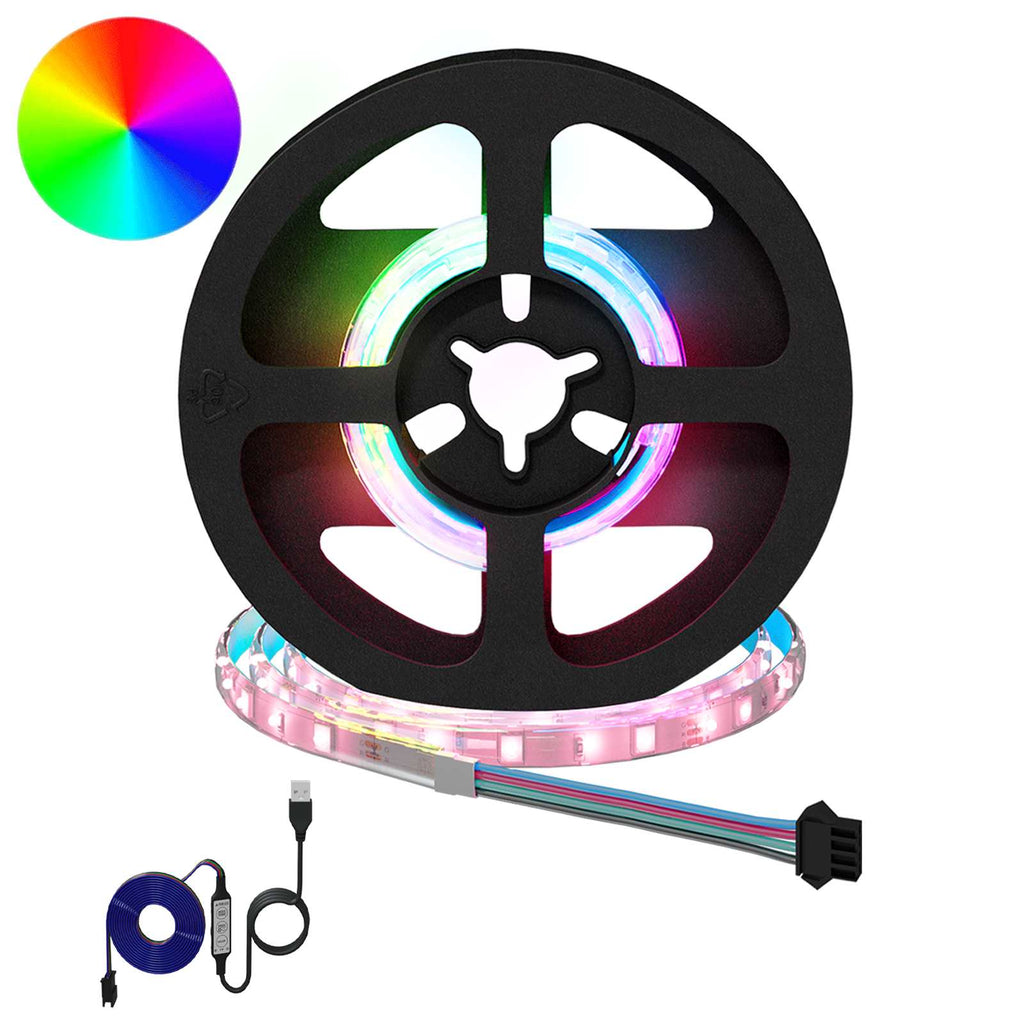 Striscia LED 12 pz Nero e trasparente Rame e plastica