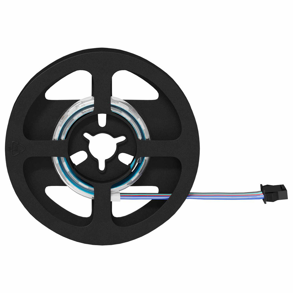 Striscia LED 12 pz Nero e trasparente Rame e plastica