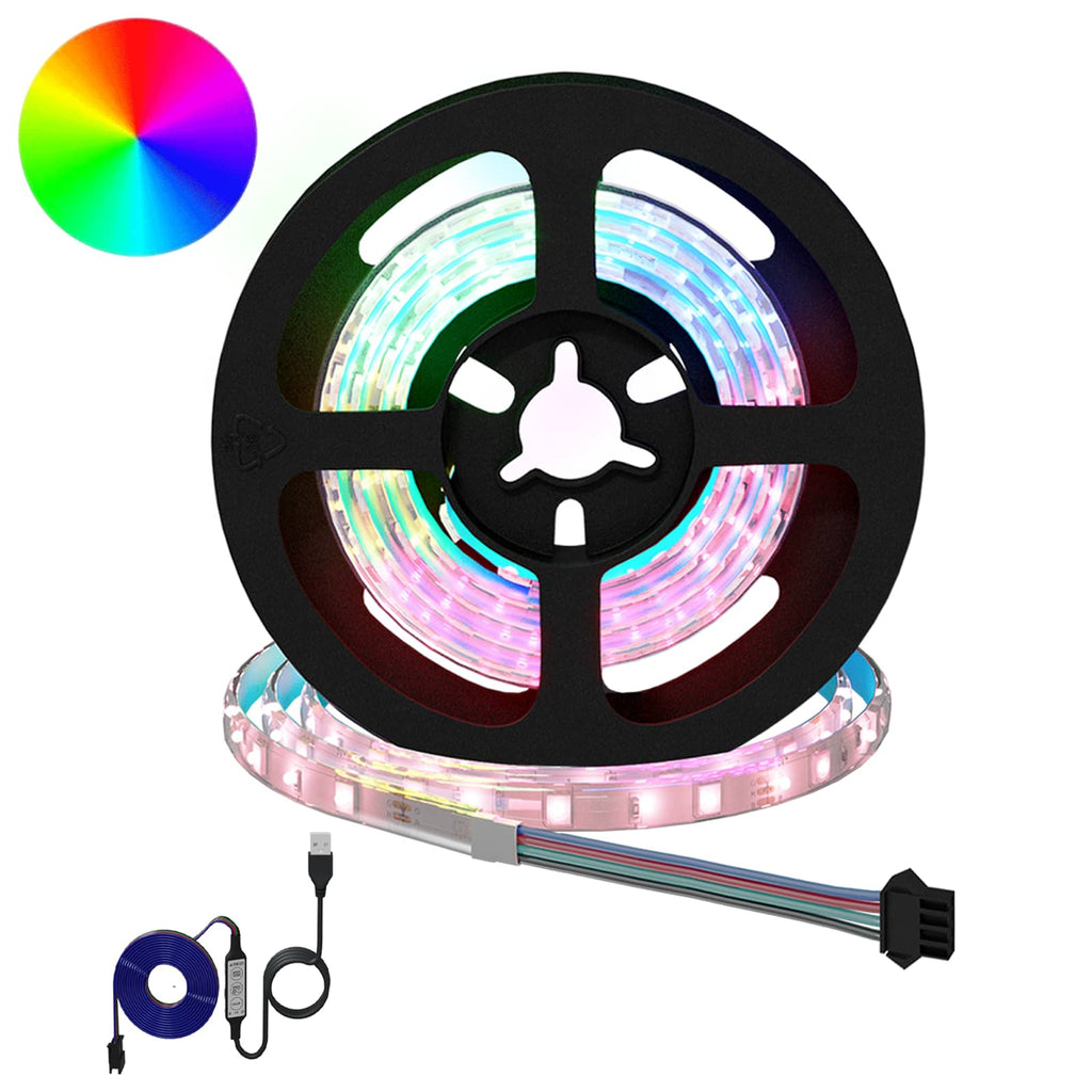 Striscia LED 12 pz Nero e trasparente Rame e plastica