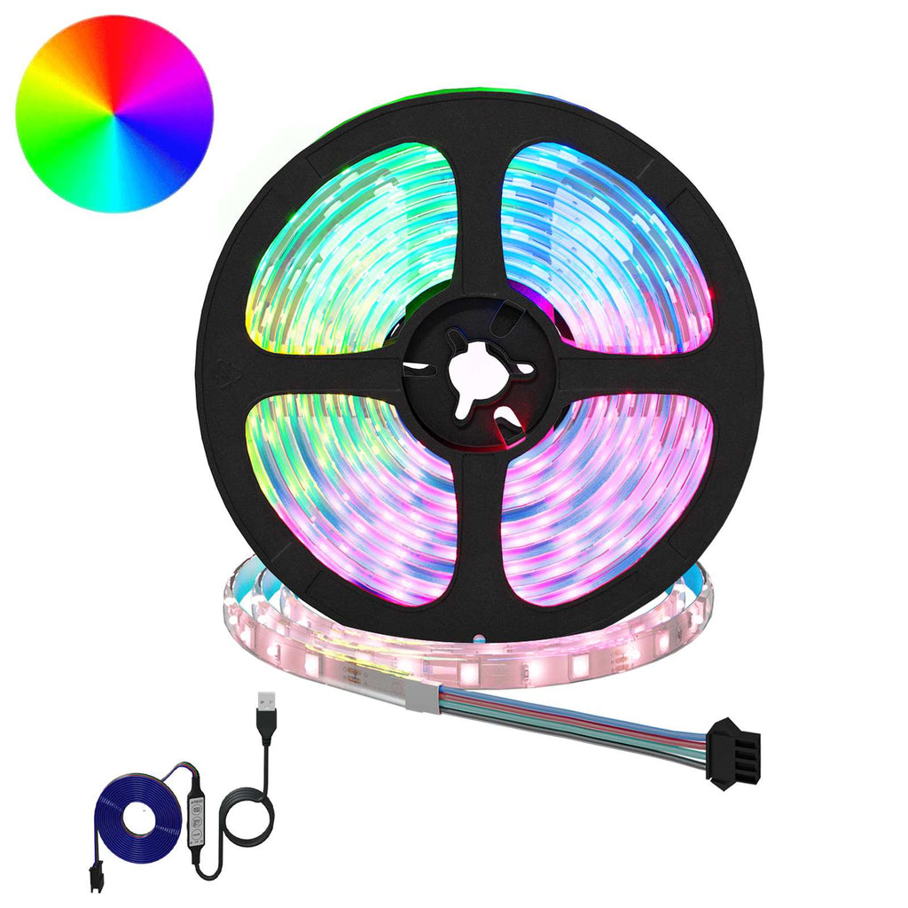 Striscia LED 12 pz Nero e trasparente Rame e plastica
