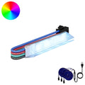 Striscia LED 12 pz Nero e Multicolore Rame e plastica