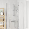 Set di Sistema Doccia Cromato 70 cm Plastica ABS